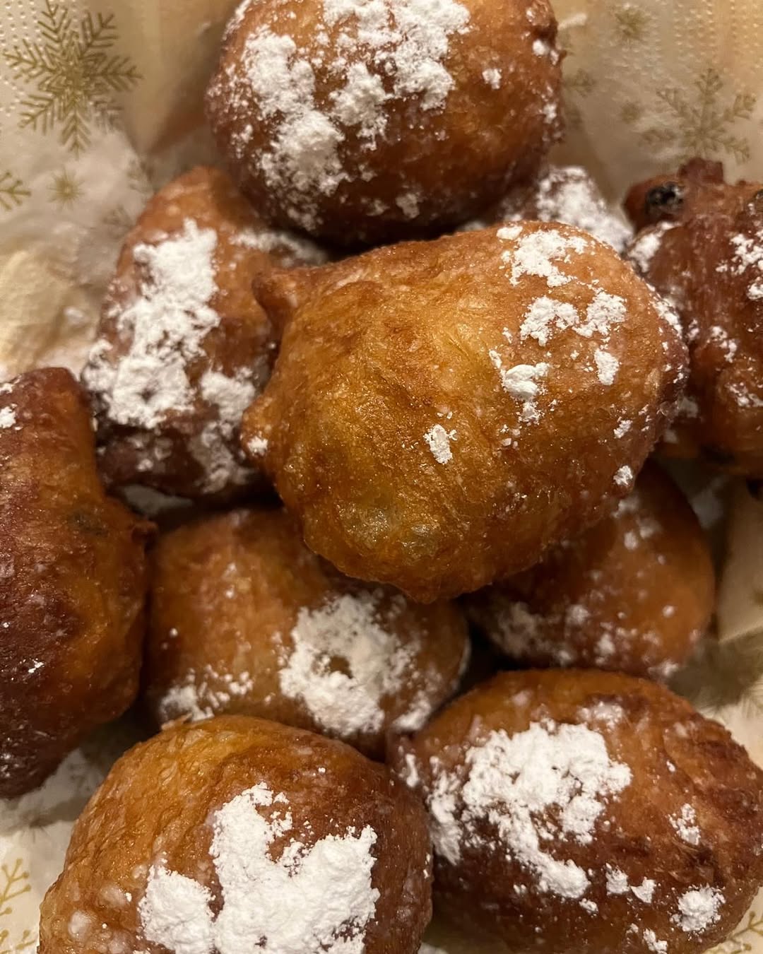Oliebollen bakken